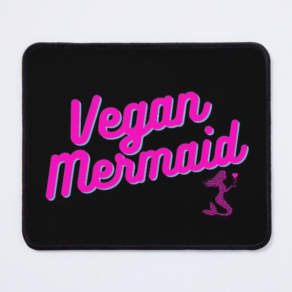 Item preview, Vegan Mermaid Heart Pink Edition designed and sold by Vegginitup.