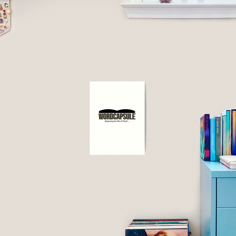 Item preview, Art Print designed and sold by WordCapsule.