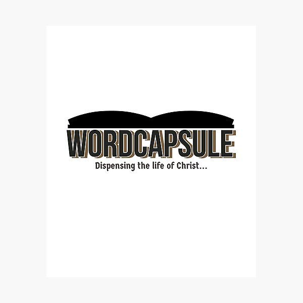 Item preview, WordCapsule designed and sold by WordCapsule.