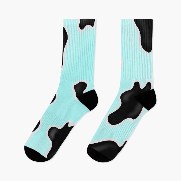 Item preview, Pastel Blue Cow Print  designed and sold by BioLushGraphics.