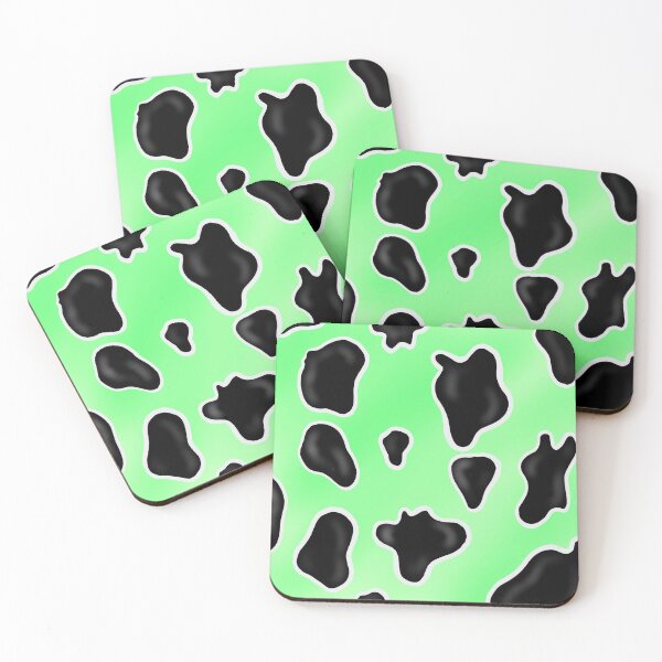 Item preview, Pastel Green Cow Print  designed and sold by BioLushGraphics.