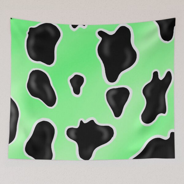 Item preview, Pastel Green Cow Print  designed and sold by BioLushGraphics.