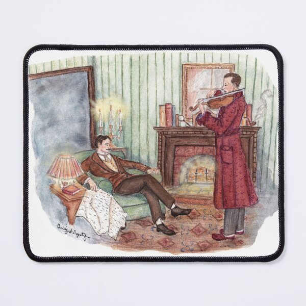 Item preview, A Study In Scarlet - Sherlock Playing The Violin designed and sold by Some Little Good.