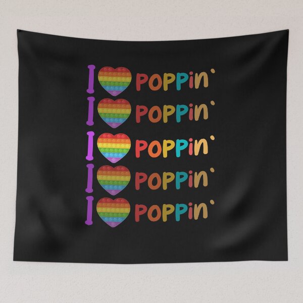 Item preview, I love Poppin Funny Fidget Toy designed and sold by Anela-MC.