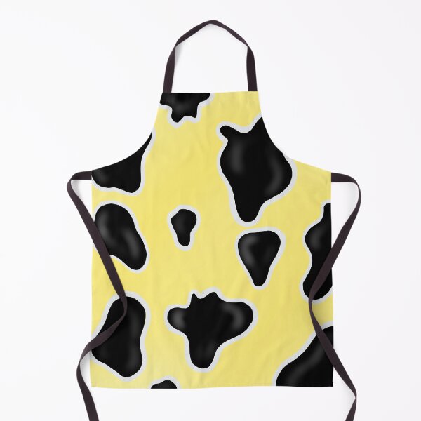 Item preview, Pastel Yellow Cow Print  designed and sold by BioLushGraphics.