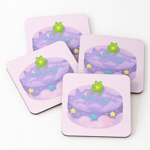 Item preview, it will be okay frog cake designed and sold by prismatic paper co.