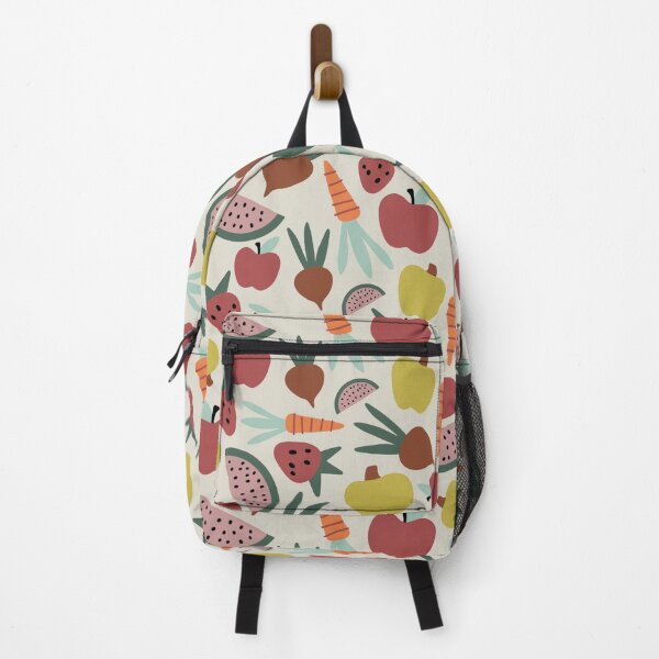 Item preview, Fruits and Veggies Pattern designed and sold by Mackenzie Todd.