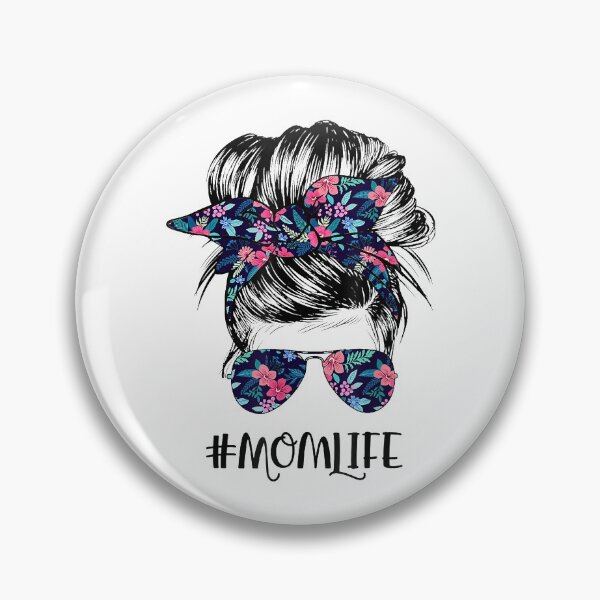 Item preview, Mom Life Messy Hair Bun Women Mothers Day Funny designed and sold by vastscreen.