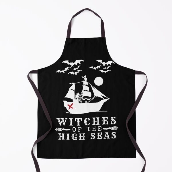 Item preview, Funny Witches of the High Seas - Halloween Pirate Witches designed and sold by sableandshadow.