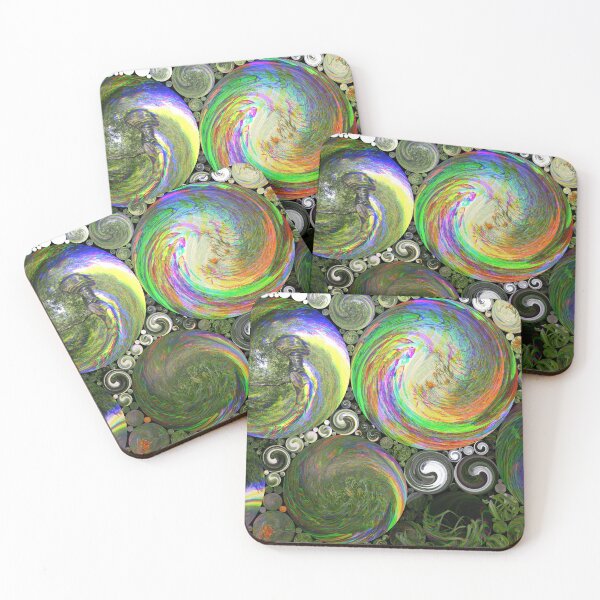 Item preview, RGB Twisted Circle Park designed and sold by M-PixelGarden.