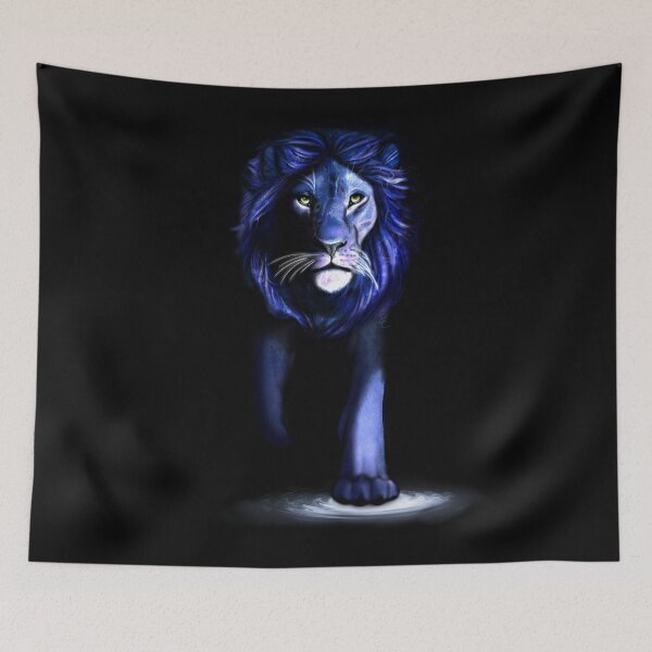 Item preview, Lion of Judah (Electric Blue) designed and sold by IgniteWithin.