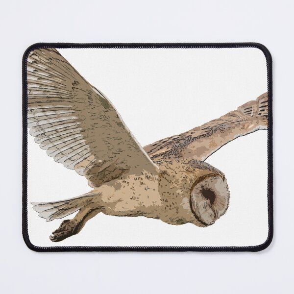 Item preview, Barn Owl in flight designed and sold by Ian Davies.