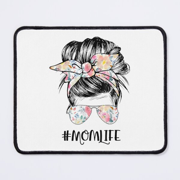 Item preview, Mom Life Messy Hair Bun Women Mothers Day Funny designed and sold by vastscreen.