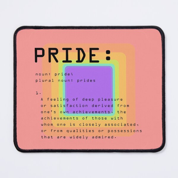 Item preview, Pride Dictionary Definition designed and sold by FioreCiliegia.
