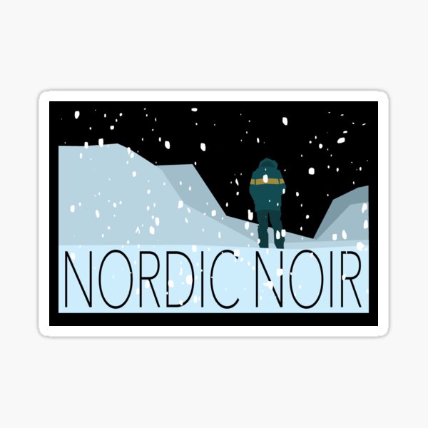 Item preview, Nordic Noir Scandinavian Murder Mystery designed and sold by Huhnerdieb Apparel.