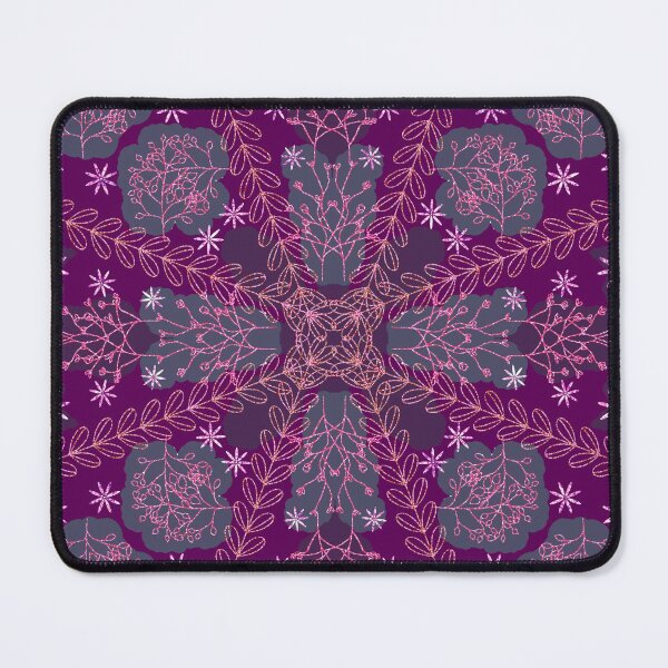 Item preview, Symmetrical foliage in maroon and burgundy designed and sold by Only1helen.