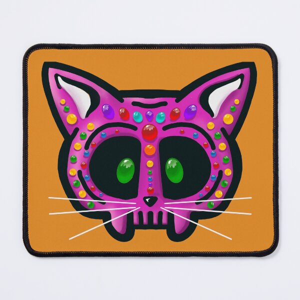Item preview, Sugar skull kitty pink designed and sold by commax1969.