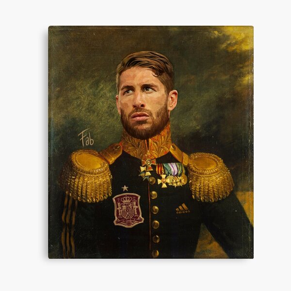 Don Sergio Ramos Impression sur toile