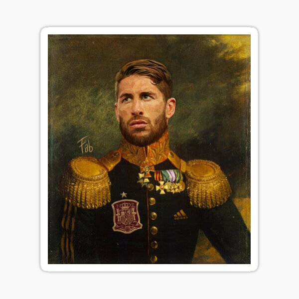 Don Sergio Ramos Sticker