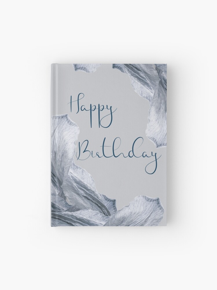 Happy Birthday - Elegant Minimalistic Happy Birthday Design Botanical  Background