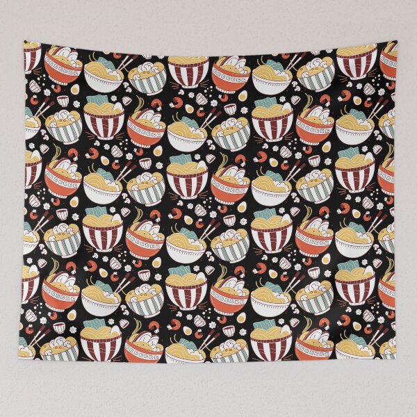 Item preview, Cuencos de ramen, ramen delicioso designed and sold by unChasn.