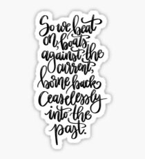 The Great Gatsby Sticker