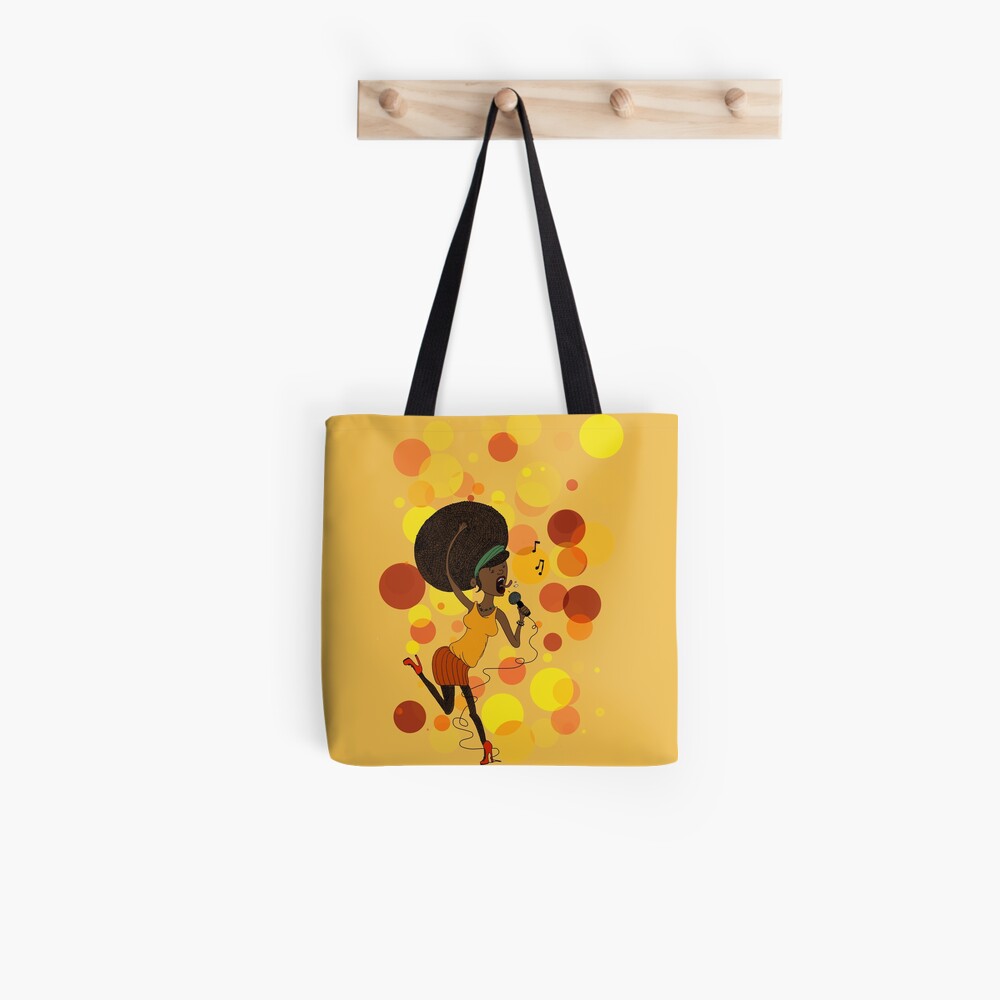 Funky Girl Tote Bag