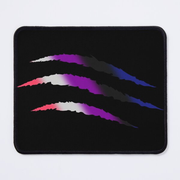 Item preview, Fierce Genderfluid Pride Claw Marks designed and sold by FalcoSkyWolf.