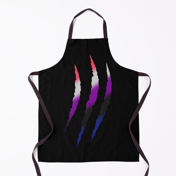 Item preview, Fierce Genderfluid Pride Claw Marks designed and sold by FalcoSkyWolf.