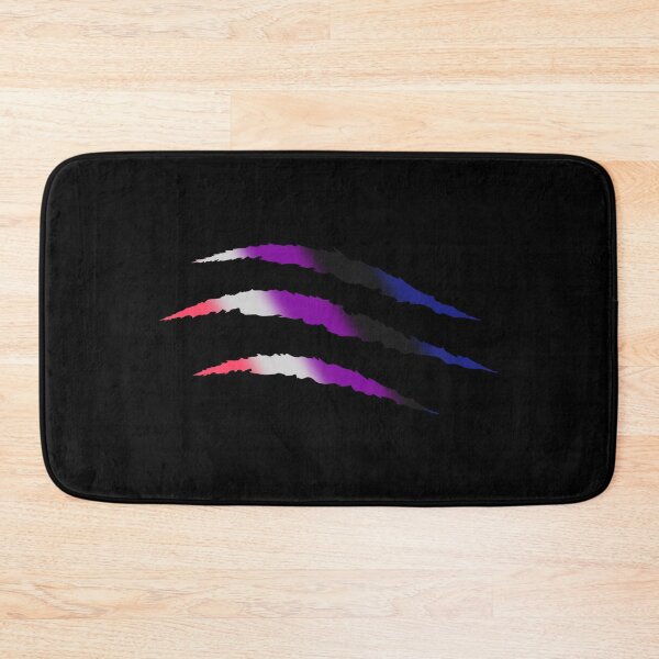 Item preview, Fierce Genderfluid Pride Claw Marks designed and sold by FalcoSkyWolf.