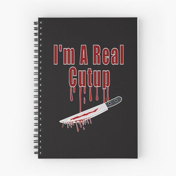 Item preview, I'm A Real Cutup - Halloween Theme Design - Bloody Knife designed and sold by ThisNThatImages.