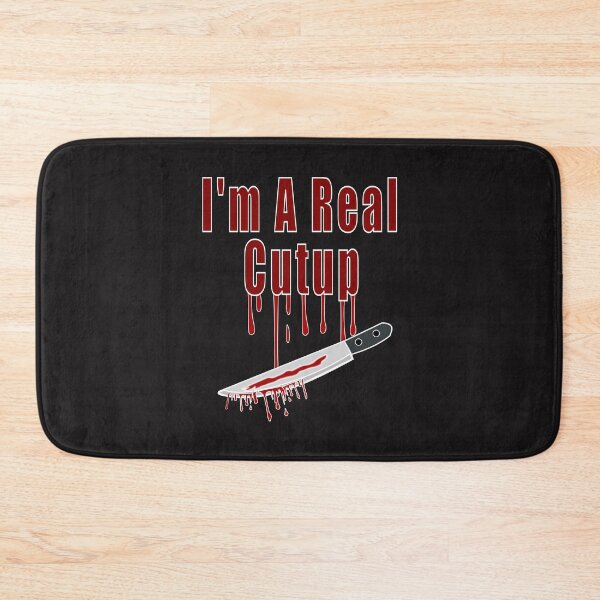 Item preview, I'm A Real Cutup - Halloween Theme Design - Bloody Knife designed and sold by ThisNThatImages.