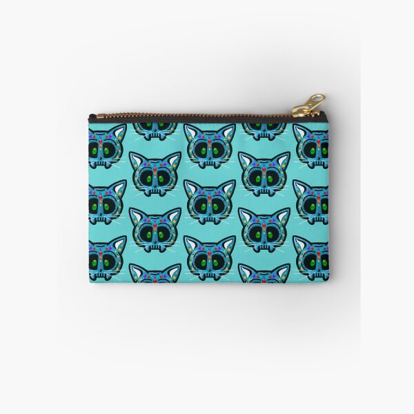 Item preview, Sugar skull kitty Blue designed and sold by commax1969.