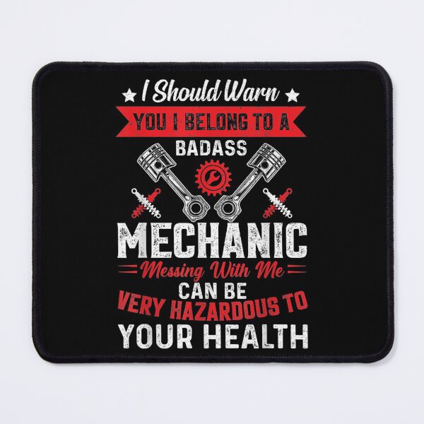 Item preview, I Should Warn You I Belong To A Badass Mechanic  designed and sold by AlvaShop.