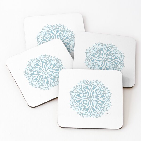 Item preview, Light Blue Mandala designed and sold by KEArtwork.