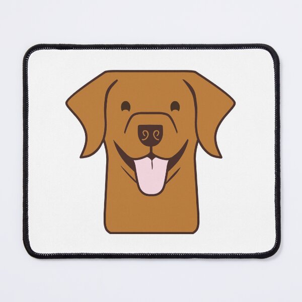 Item preview, Happy Labrador - Labrador Retriever - Lab mom - Lab gifts - reddish brown Lab designed and sold by smooshfaceutd.