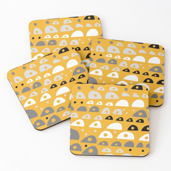 Item preview, Abstract design yellow trend deco designed and sold by romanideco.