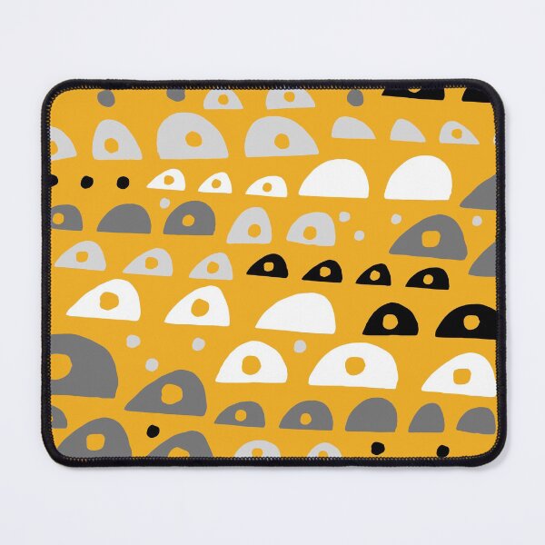 Item preview, Abstract design yellow trend deco designed and sold by romanideco.