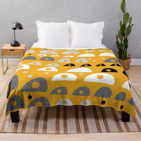 Item preview, Abstract design yellow trend deco designed and sold by romanideco.