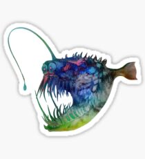 Angler Fish Sticker