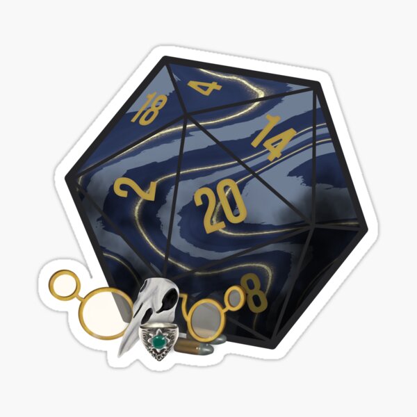 Item preview, Percival de rolo - D20 Sharp Edge designed and sold by Haley Laferney.