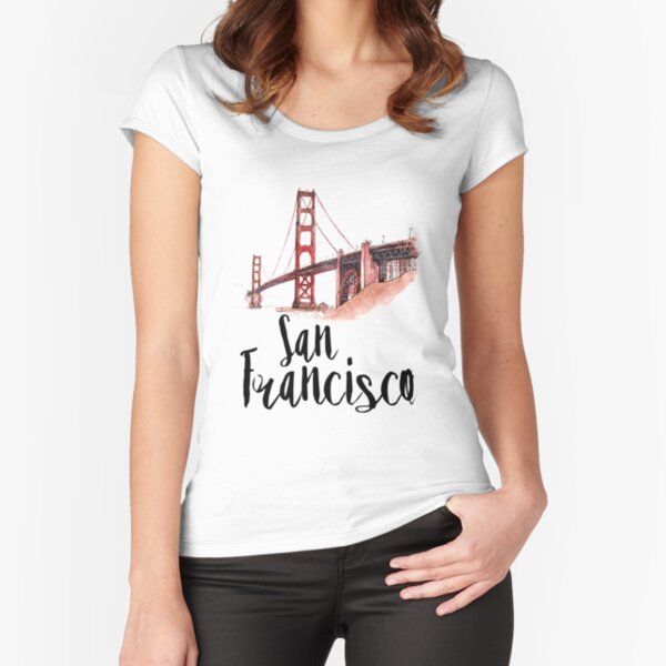 San Francisco Fitted Scoop T-Shirt
