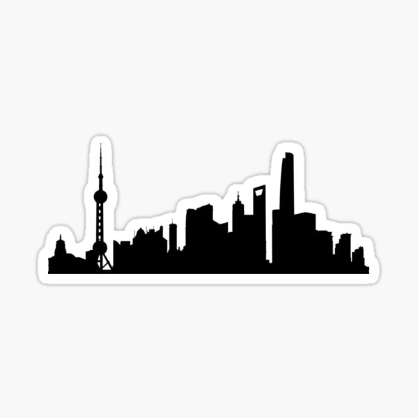 Item preview, Shanghai skyline designed and sold by maximgertsen.