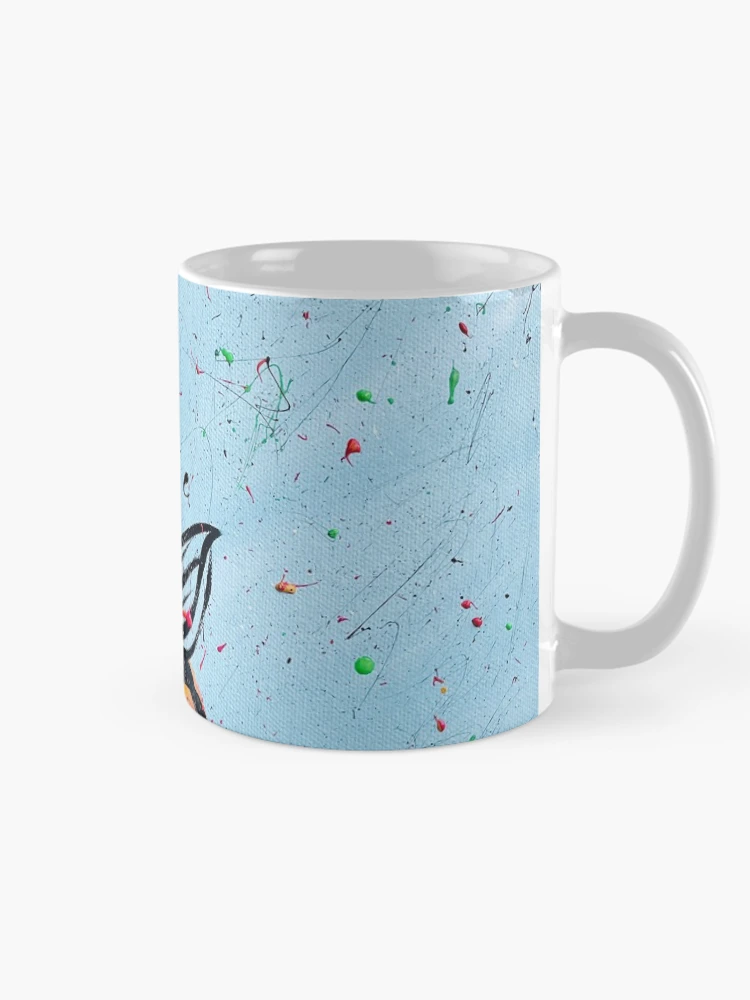 Thumbnail 3 of 6, Coffee Mug, Color Punch Roses designed and sold by RhyAndBlues.