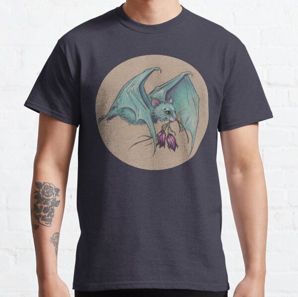 Little Blue Bat bearing Gifts Classic T-Shirt