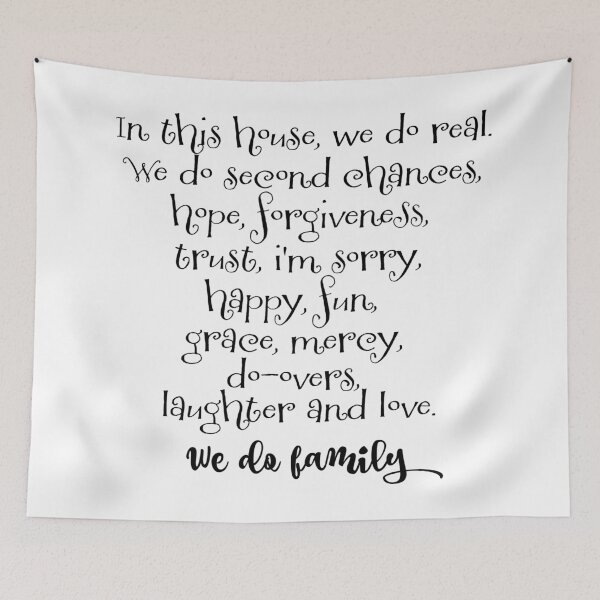 Item preview, In this House, We Do Real designed and sold by motivateme.