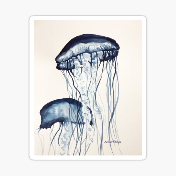 Jellyfish Sticker