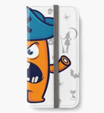 Lustiges Monster iPhone Flip-Case/Hülle/Skin