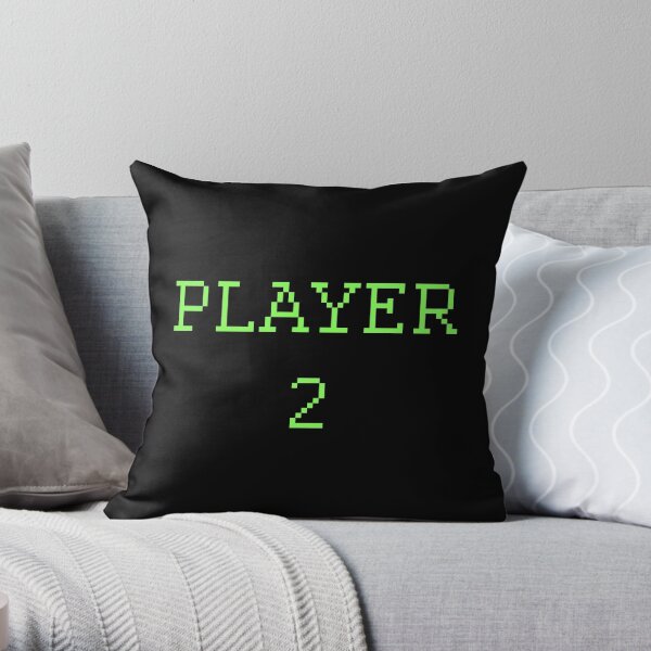 Player 2 Throw Pillow