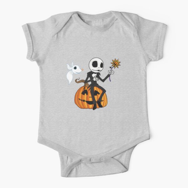 Jack and Zero Short Sleeve Baby One-Piece